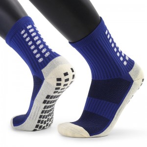 Αθλητικό ποδόσφαιρο ποδοσφαίρου Anti Slip Non Skid Sports Grip Socks