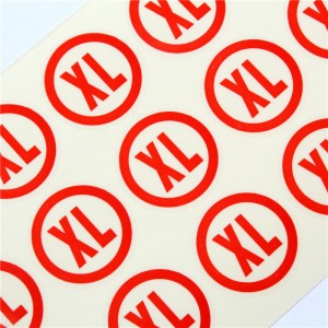 Αυτοκόλλητο υψηλής ποιότητας με αριθμό, προσαρμόσιμο αυτοκόλλητο σχεδιασμού, φορητό και εύκαμπτο αυτοκόλλητο