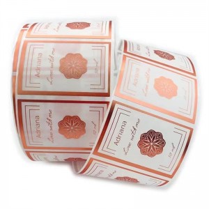 Αυτοκόλλητο ετικέτας προϊόντος, Προσαρμοσμένη ετικέτα πολλαπλών διαδικασιών