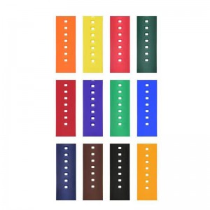 Μαλακός ιμάντας σιλικόνης για αδιάβροχη ζώνη ρολογιών ρολογιού