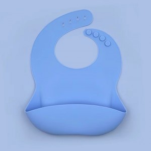 Baby Silicone Bib Baby \\\\ Solid Silicone Bib Water Pocket Water Pocket και Proof Proof Baby Bib