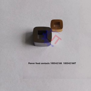 Επαφές τροφοδοσίας τροφοδοσίας Pure Tungsten Carbide 100342166 100432997 για το Agie Charmilles EDM Machine
