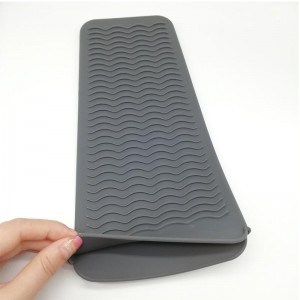 Ανθεκτική σακούλα χαλιών σιλικόνης, Φορητό ανθεκτικό στη θερμότητα κάλυμμα σακουλών ταξιδιού αντιολισθητικό χαλί για σίδερο γι...