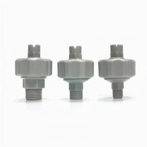 Ρυθμιζόμενο ακροφύσιο ψεκασμού συνδέσμων σφαιρών Πλαστικό διευθετήσιμο καθολικό ακροφύσιο συναρμολόγησης αρθρώσεων σφαιρών