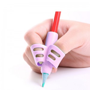 Silicone Pencil Holder για 2-4 ετών Toddler Χειρόχρωμα Διόρθωση Διόρθωση Διόρθωση Γράψιμο Βοηθήματα, Υπόθεση Μολύβι για Νηπιαγωγείο, παιδιά προ...
