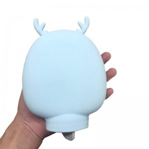 Μπουκάλι θερμού σιλικόνης, μπουκάλια ζεστού νερού για ανακούφιση από τον πόνο, εμμηνορροϊκές κράμπες, λαιμό και ώμους, ζεστό και ...