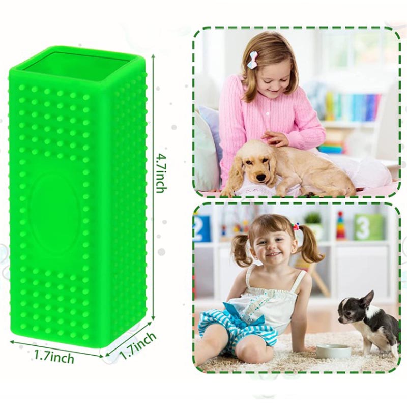 Κατοικίδιο σκυλί και γάτα αφαίρεσης μαλλιών σιλικόνη κατοικίδιο ζώο μπλοκ κυλίνδρων καθαριστικό, χαλιά βούρτσα σκυλί μαλλιών κα...