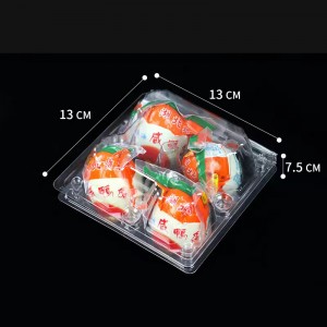 Δίσκο αυγών πάπιας 130*130*75 mm 4 αυλακώσεις