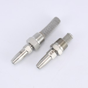 Ισχυρό υγρό ακροφύσιο ψεκασμού στήλης Χαρτίο Κουτάπλο άκρη του ακροφύσιου βελόνας νερού νερού