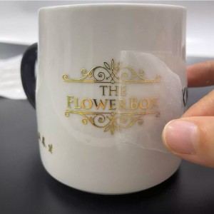 Αυτοκόλλητο ετικέτας επιχρυσωμάτων UV