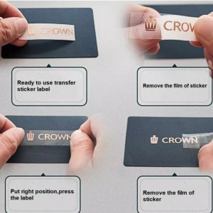 Αυτοκόλλητο ετικέτας επιχρυσωμάτων UV