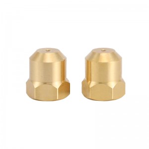 Ανοξείδωτο χάλυβα ορείχαλκο ψεκασμό νερού καθαρισμός σκόνης Jet Solid/full/hollow ακροφύσιο κώνου