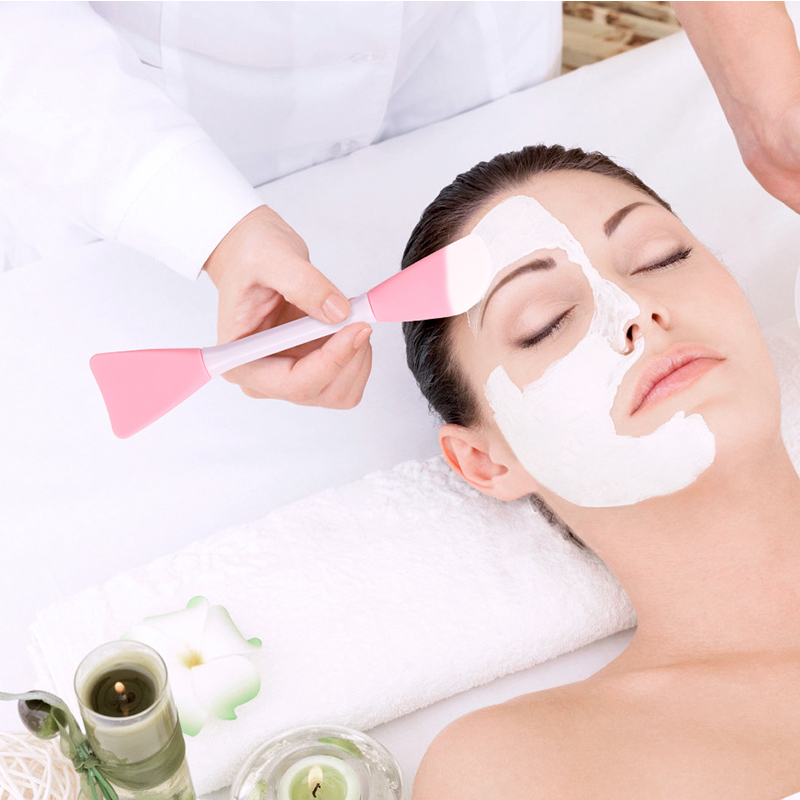 Εργαλείο ανάμειξης μάσκας σιλικόνης - Εφαρμογή βούρτσας μάσκας σιλικόνης και σπάτουλα μασάζ για μάσκα μάσκας λάσπης - Εργαλεία ο...