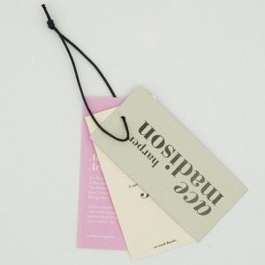 Hangtag προσαρμοσμένη εκτύπωση