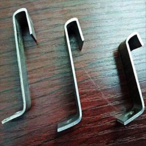 Ανοξείδωτο χάλυβα FRP GRP Grating Grating l Clip με καρφί και μπουλόνι