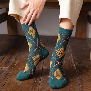 Χονδρικό υψηλής ποιότητας Custom Custom Logo Luxury Winter Wool Crew Socks
