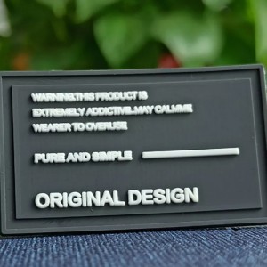 PVC φιλικό προς το περιβάλλον Soft Silicone προσαρμοσμένο εμπορικό σήμα