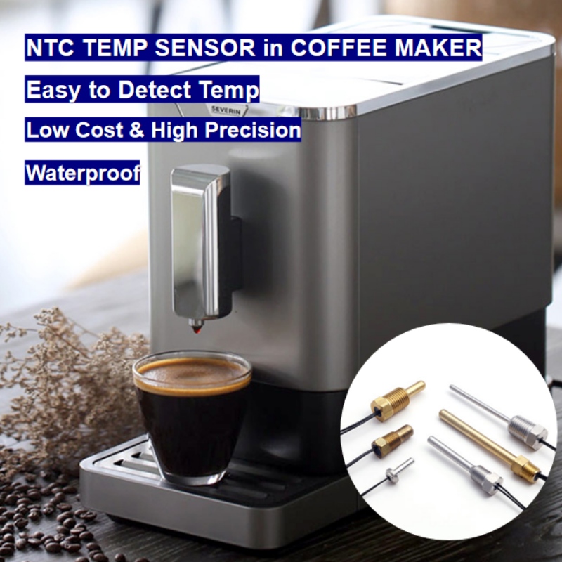 Ο αισθητήρας θερμοκρασίας θερμίστορ NTC σε καφετιέρα