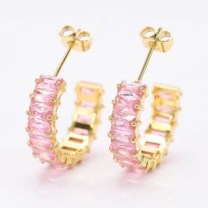 316L Ανοξείδωτο χάλυβα Τελευταία σκόνη σκουλαρίκια δαχτυλίδι