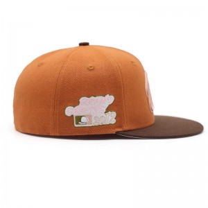 OEM/odm 6 πάνελ προσαρμοσμένο λογότυπο κέντημα τοποθετημένα καπέλα καπέλων