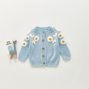 Spring Kids Baby Girls Girls Cardigan παλτό ρούχα