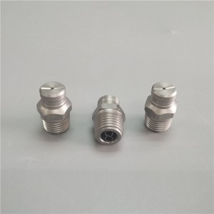 Υψηλής πίεσης πλυντήριο επίπεδη ακροφύσιο ακροφυσίων ακροφυσίου ανοξείδωτου χάλυβα