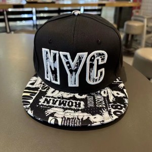Υψηλής ποιότητας 6 πίνακας 3D κεντημένο λογότυπο Mens Gorras Vintage Cap Custom Snapback Caps Hats