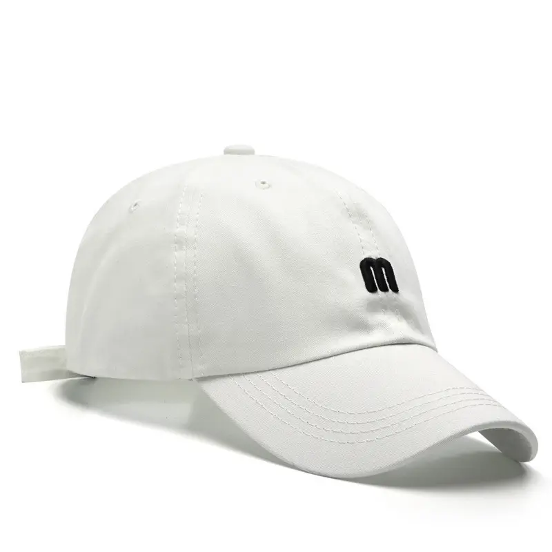 Υψηλής ποιότητας καπάκια κεντημένο καπέλο 6 πάνελ προσαρμοσμένα καπέλα μπέιζμπολ κεντημένο μπαμπά καπέλο