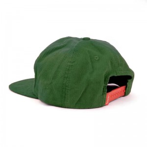 Corduroy 5 Panel Centel Logo Caps Αδέσμευτα καπέλα snapback χύμα