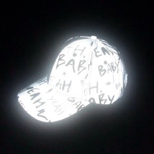 Χαμηλό MOQ φθηνό έθιμο δημοφιλές αδόμητο καπέλο μπέιζμπολ σκούρα γκρι αντανακλαστικό καπέλο μπέιζμπολ για τον άνθρωπο