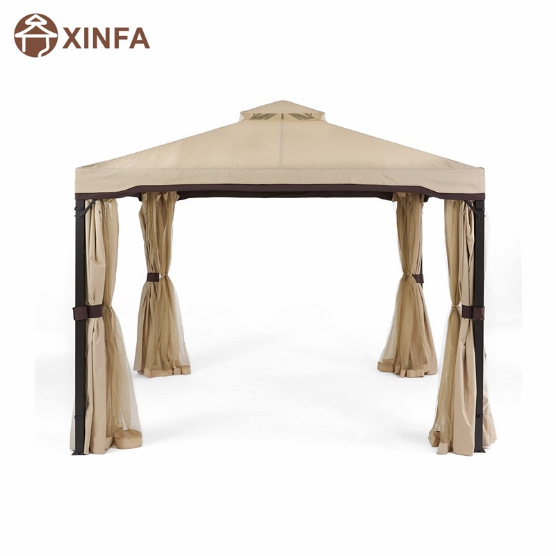 10 \\\\ \'x 10 \\\\\' Gazebo Block Sun Shade Canopy, αδιάβροχη σκηνή, υπαίθρια κιόσκι με κουρτίνες