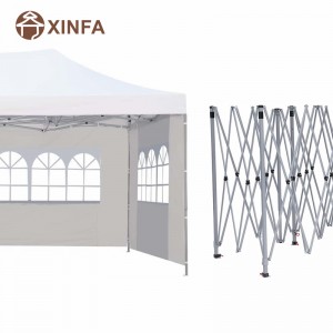 10x · 20 ft pop up canopy party γαμήλιο gazebo καταφύγιο σκηνής με 4 αφαιρούμενα πλευρικά τοιχώματα λευκά