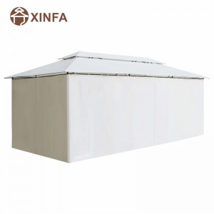 πολυτελές κάλυμμα καλύμματος κάλυμμα κατώφλι υπαίθρια με κουρτίνα από αλουμίνιο από αλουμίνιο