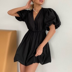 Φόρεμα με κοντό μανίκι 2023 Φόρεμα πριγκίπισσας μανίκι Φανάρι