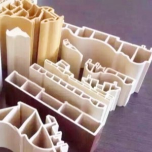 PVC Ξύλινο πίνακα τοίχων σειρές μούχλα