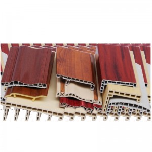 Σειρά ξύλινων χύτευσης PVC