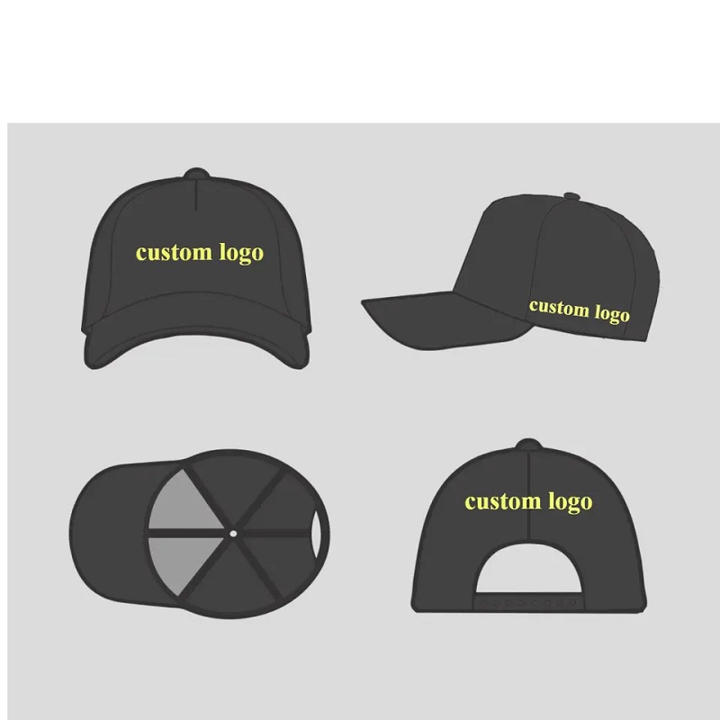Κατασκευαστές OEM προσαρμοσμένο λογότυπο υψηλής ποιότητας μικρό MOQ casual 5 πάνελ μπέιζμπολ καπέλο με καπέλα καπέλων για μάρκες ενδυμάτων