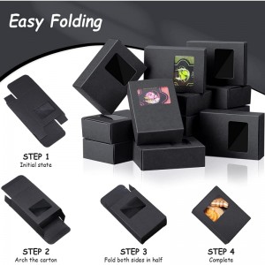 Προσαρμοσμένο πλαίσιο χαρτιού παραθύρου με υλικό PVC