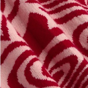 Love Heart Pattern Φόρεμα εκτύπωσης κοντό μανίκι φόρεμα καλοκαιρινό sundress sein sexy knitwear