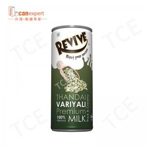 TCE-New Design Milk Beverage Tin Can Can Safe 0,25 mm Δοχεία στεγανοποίησης