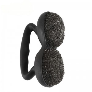 BBQ Grill Brush ανοξείδωτο σύρμα με πλαστική λαβή