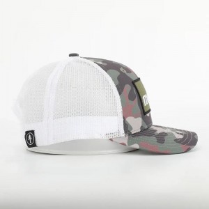 2023 Νέα άφιξη Kid μέγεθος φορτηγών καπέλο 6 λογότυπο πάνελ με ετικέτα patch trucker cap custom made trucker καπέλα