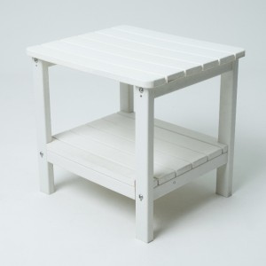 Υπαίθριο τραπέζι με λευκό χρώμα