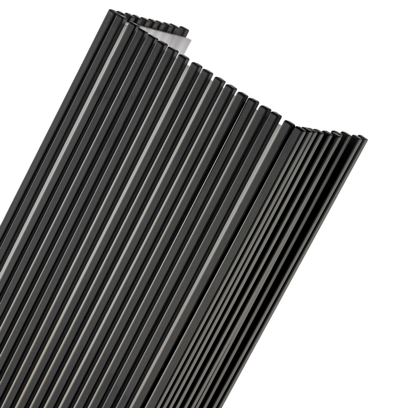 Hampton Inn Hotel Metal Wall Sconce με ματ μαύρο φινίρισμα και ακρυλικό διαχύτη μέσα στο ξενοδοχείο τυπικούς διαδρόμους δαπέδου