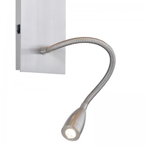 Hospitality Hotel Wall Sconce με φινίρισμα νικελίου και ορθογώνιο ύφασμα στο Hotel Typical Room