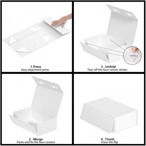 Προσαρμοσμένο κουτί δώρου χρώματος