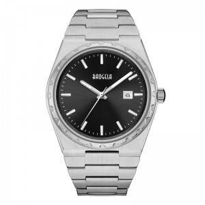 Baogela Brand Luxury Rose Watches Ανοξείδωτος Χάλυβα Άνδρες \\\\ Wristwatch Classic Business 50M Αδιάβροχη κίνηση Relogio Masculino 22801