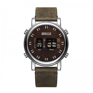 Baogela Fashion Men \\\\ roller Design Business Clock Men Quartz Watch Δερμάτινο αδιάβροχο Casual Sport Mens Watch Relogio Masculino 22703