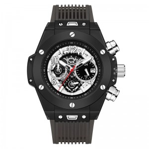 Baogela Brand Full Transparent Watch Luxury Mens Watch Fashion Sports Στρατιωτικό Reloj Creative Men Γυναίκες Χρονογράφος Quartz Watch 20013