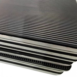 Πλάκα από καουτσούκ σύσφιξης κράματος από κράμα αλουμινίου